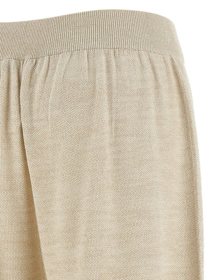 Fabiana Filippi Lamé Thread Trousers