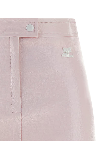 Courreges Vinyl Skirt