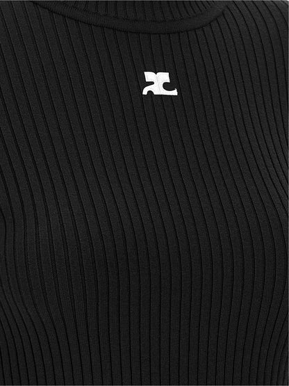 Courreges Reedition High Neck Sweater