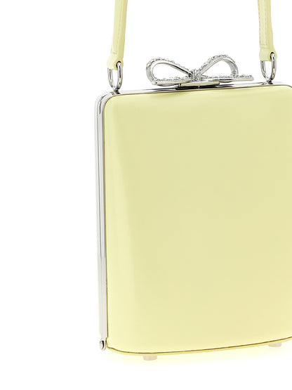 Self-Portrait Yellow Leather Bag Handbag