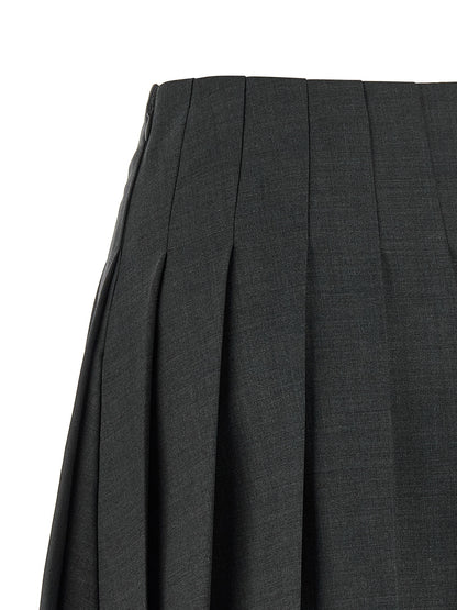 Self-Portrait Pleated Skirt