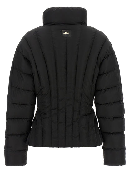 Elisabetta Franchi Bustier Quilted Down Jacket