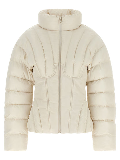 Elisabetta Franchi Exhausted Quilted Down Jacket