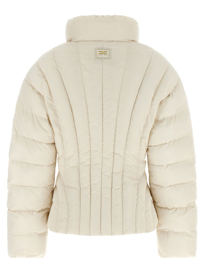 Elisabetta Franchi Exhausted Quilted Down Jacket