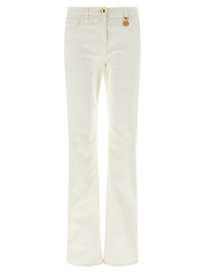 Elisabetta Franchi Jewel Padlock Jeans