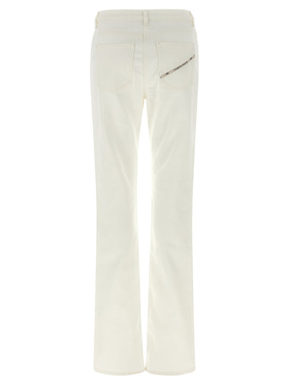 Elisabetta Franchi Jewel Padlock Jeans