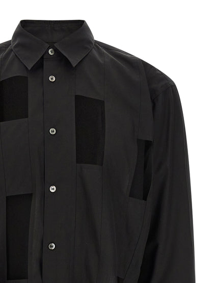 Comme Des Garçons Homme Plus Geometric Cut-out Shirt
