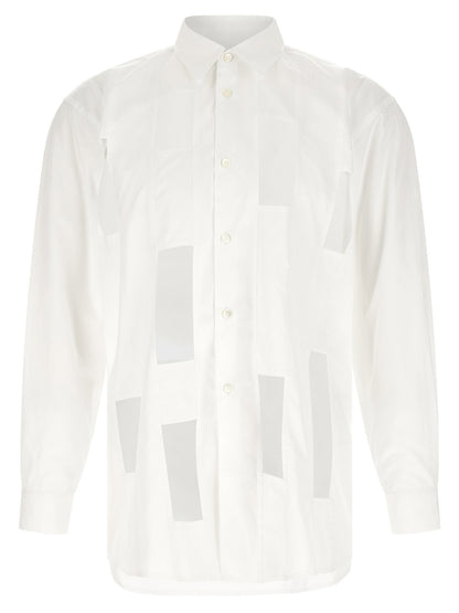 Comme Des Garçons Homme Plus Geometric Cut-out Shirt