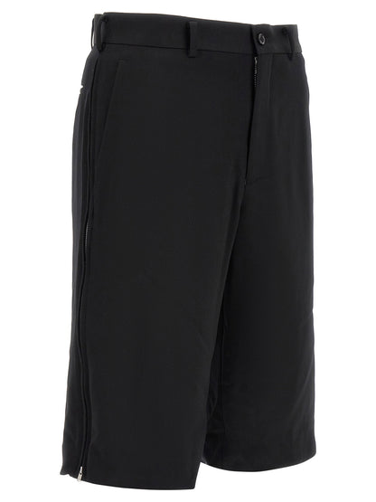 Comme Des Garçons Homme Plus Zip Bermuda Shorts