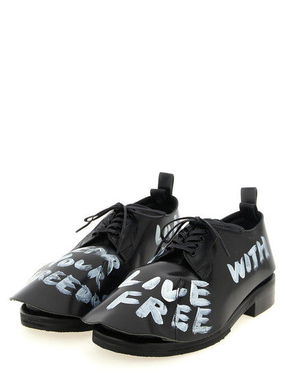 Comme Des Garçons Homme Plus Commedesgarçonshommeplus X Kidslovegaite Lace-up Shoes