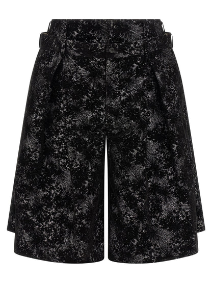 Comme Des Garçons Homme Plus Double Waist Bermuda Shorts
