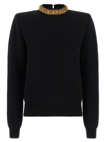 Balmain Rocaille Bead Sweater