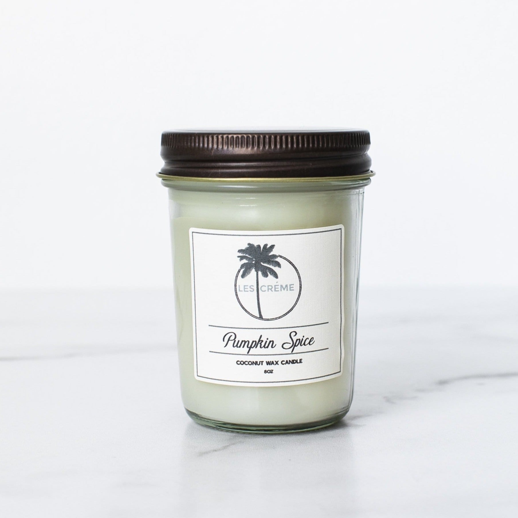 Pumpkin Spice Scent Coconut Wax Candle