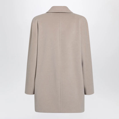 Max Mara Short 101801 Icon Coat in light beige