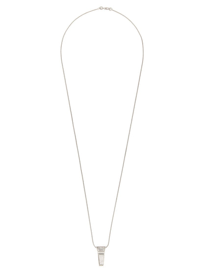 Rick Owens Mini Crystal Trunk Necklace