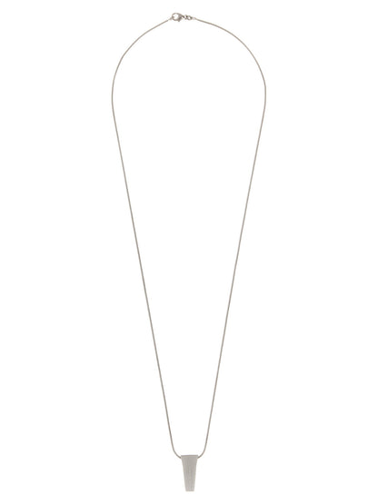 Rick Owens Mini Crystal Trunk Necklace
