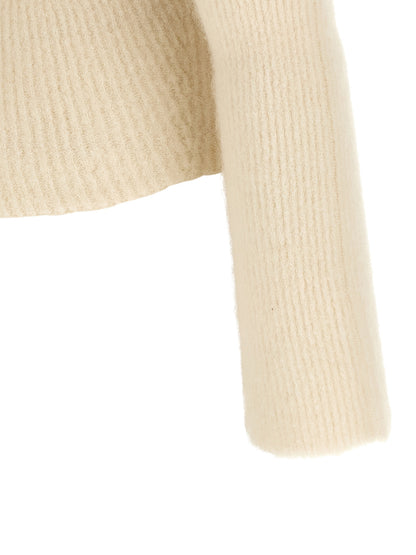 Rick Owens Ls Cowl Sweater