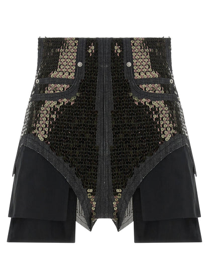 Rick Owens Dirt Cuoffs Shorts