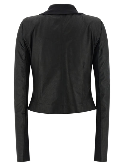 Rick Owens Scarf Biker Jacket
