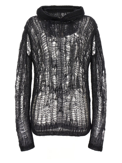 Rick Owens Spider Hoodie Hooded Sweater