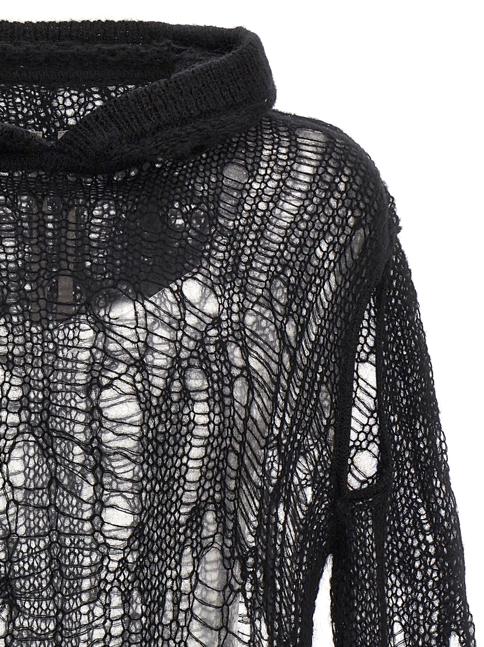 Rick Owens Spider Hoodie Hooded Sweater