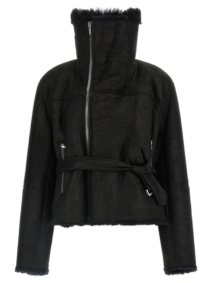 Rick Owens Cropped Flight Jacket