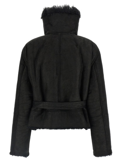 Rick Owens Cropped Flight Jacket