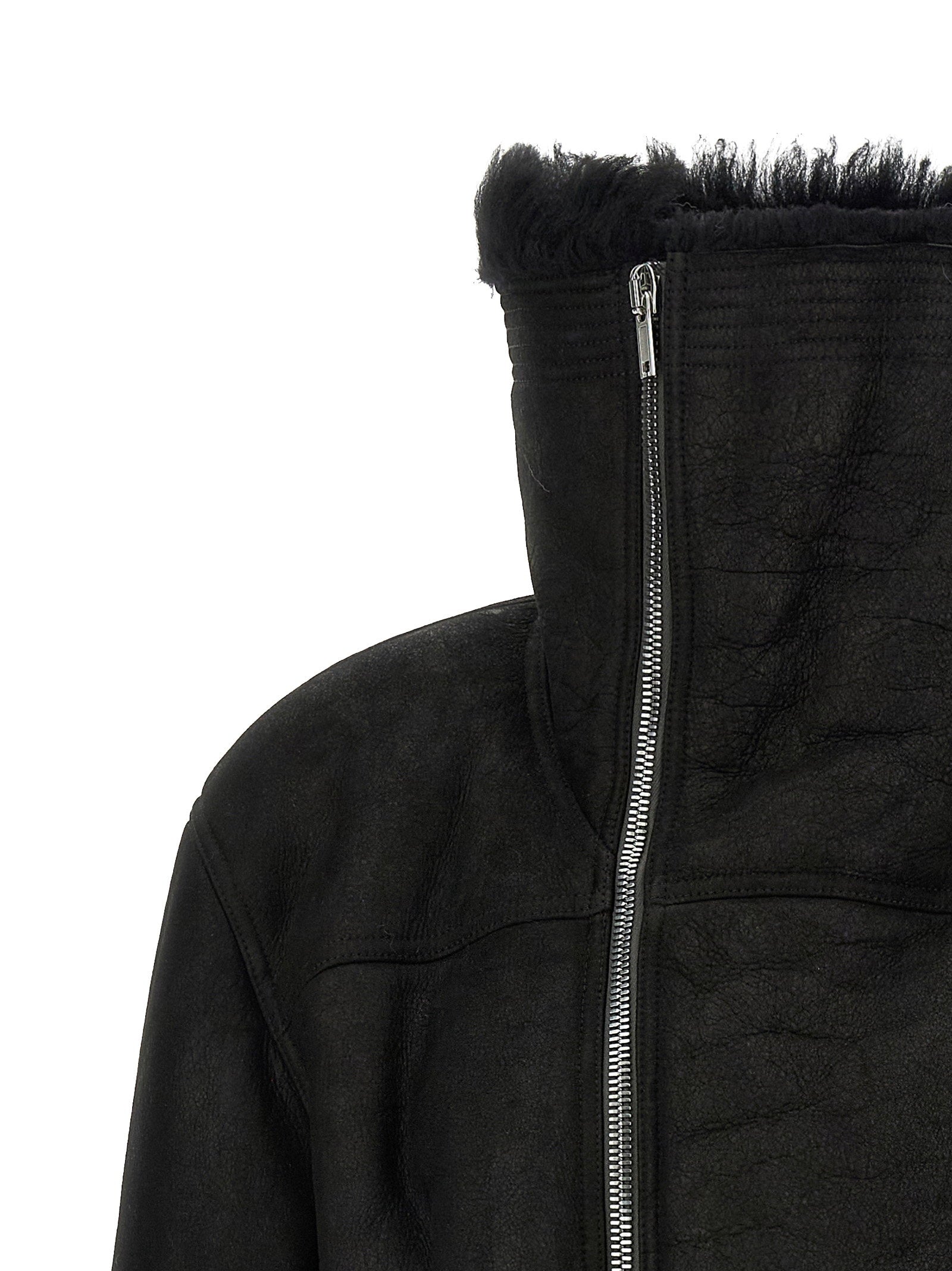 Rick Owens Cropped Flight Jacket