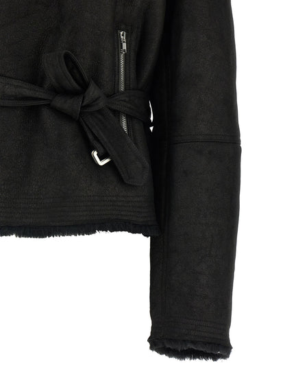 Rick Owens Cropped Flight Jacket