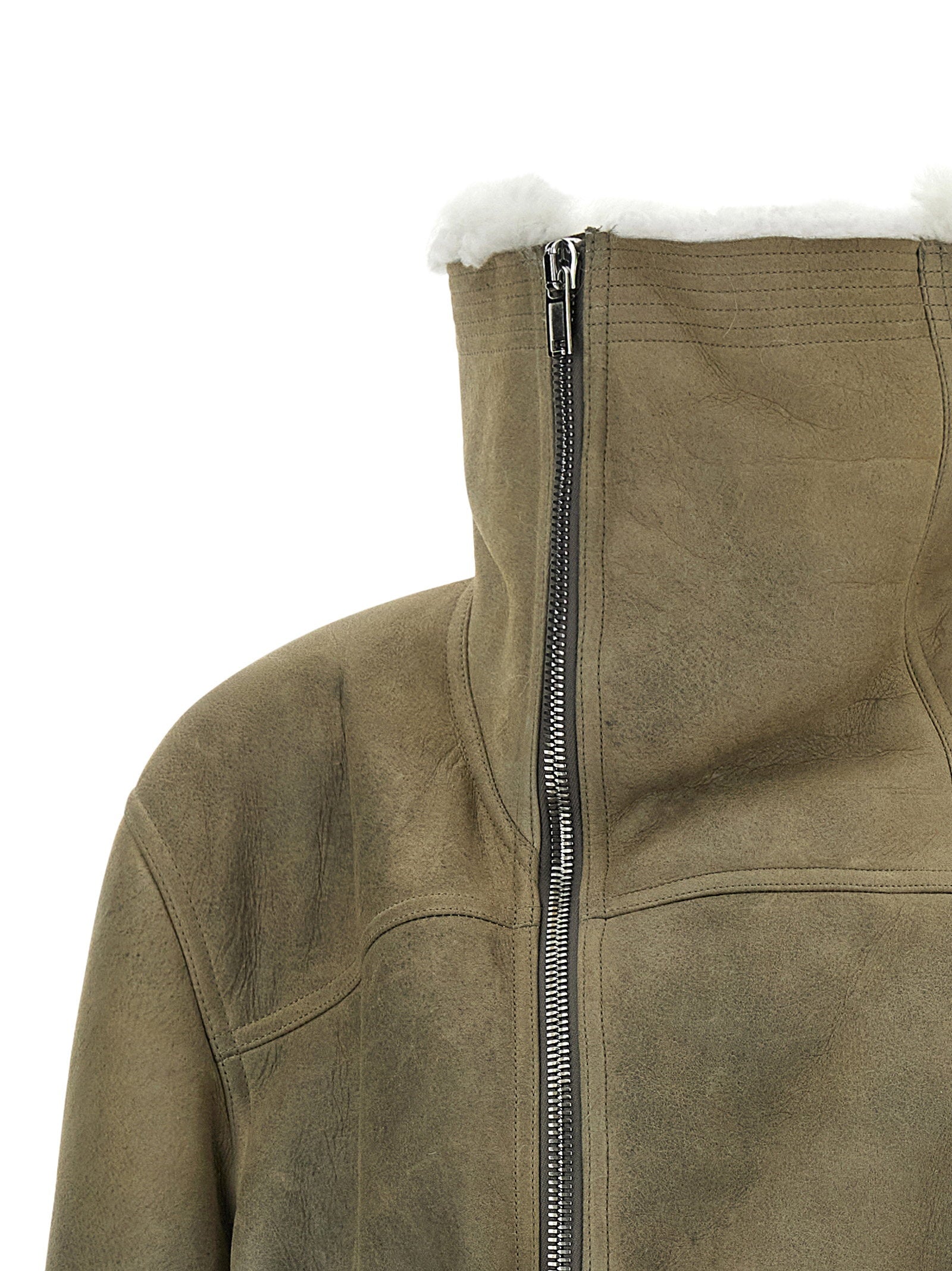 Rick Owens Cropped Flight Jacket