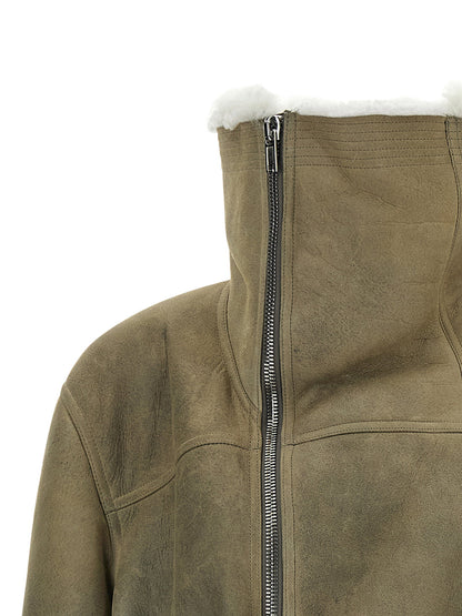 Rick Owens Cropped Flight Jacket