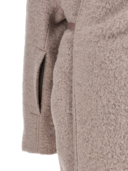 Rick Owens Dracucollar Belted Coat