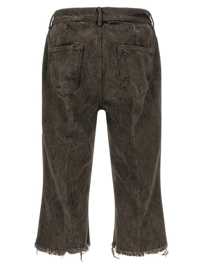 Rick Owens Bolan Cutoffs Bermuda Shorts