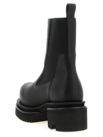 Rick Owens Beatle Bogun Ankle Boots