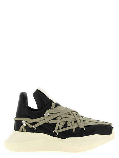 Rick Owens Megalace Geth Runner Sneakers