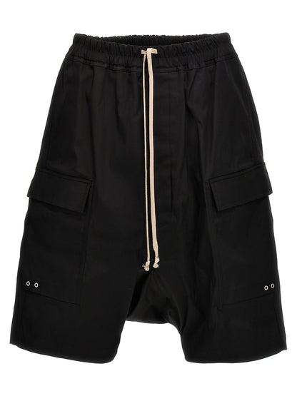Rick Owens Cargo Pods Bermuda Shorts