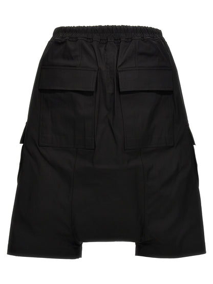 Rick Owens Cargo Pods Bermuda Shorts