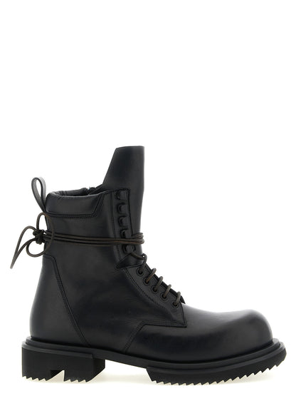 Rick Owens Low Army Gabe Ankle Boots