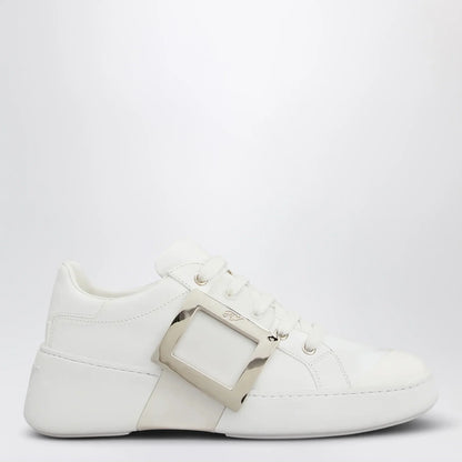 ROGER VIVIER Viv' Skate sneakers in white leather