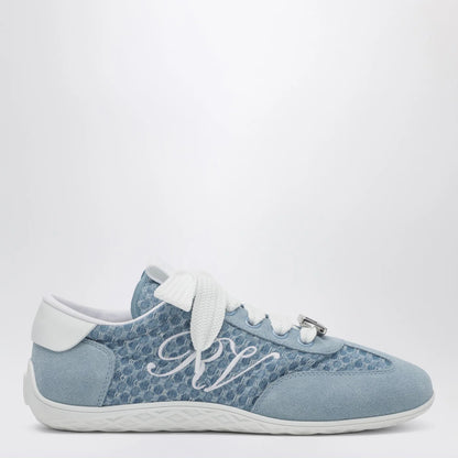 ROGER VIVIER Viv' Low Sneakers in sky blue