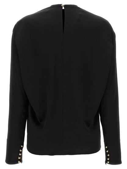 Lanvin Metallic Detail Blouse