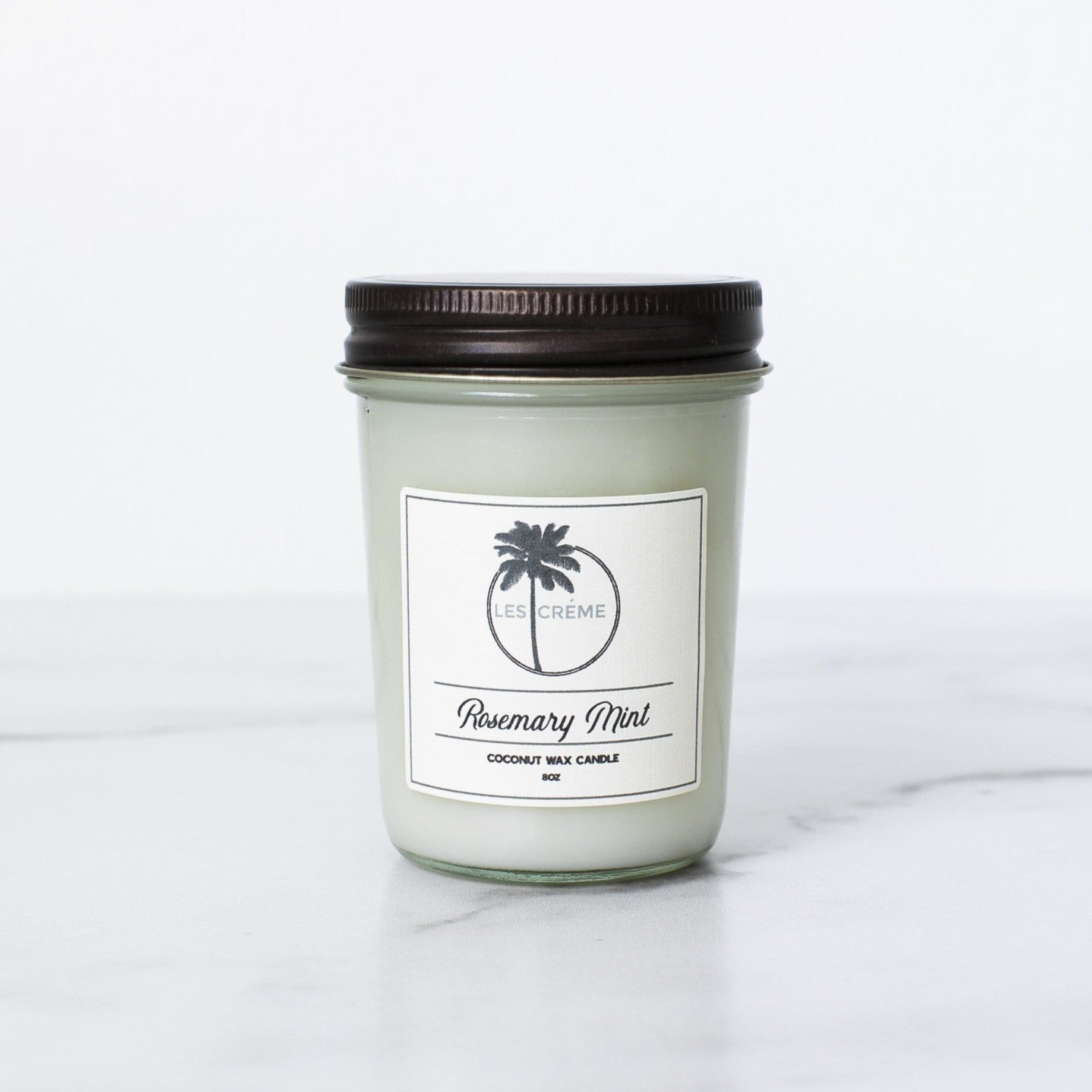 Rosemary Mint Scent Coconut Wax Candle