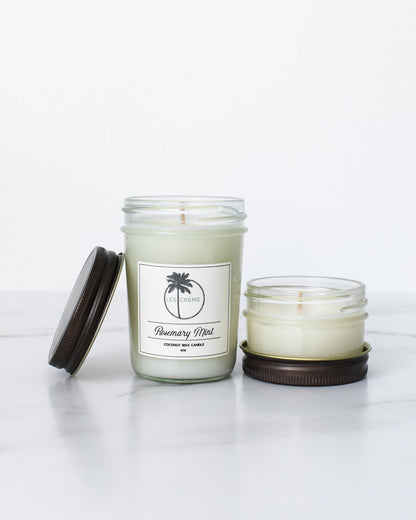 Rosemary Mint Scent Coconut Wax Candle