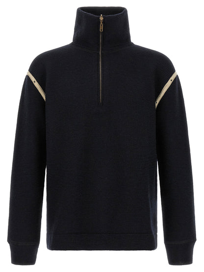 Maison Margiela Denim Patch Sweater