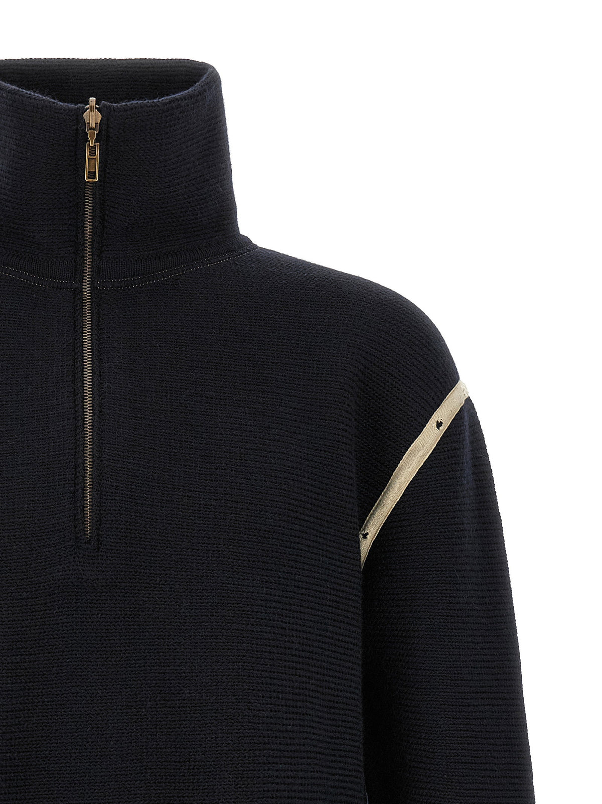 Maison Margiela Denim Patch Sweater