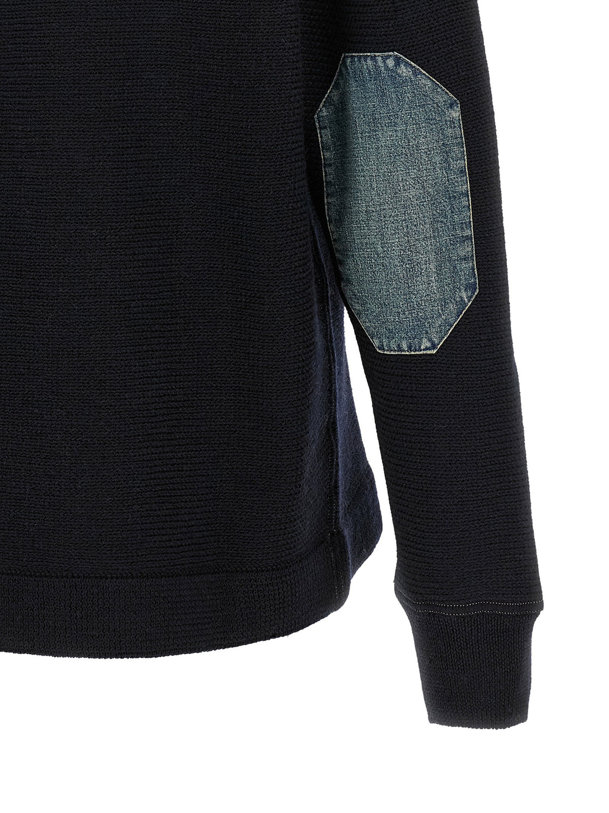Maison Margiela Denim Patch Sweater
