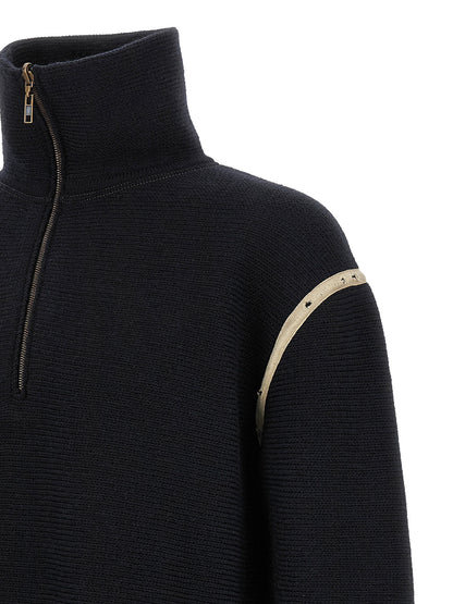Maison Margiela Denim Patch Sweater