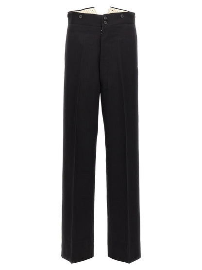Maison Margiela Strap Wool Pants