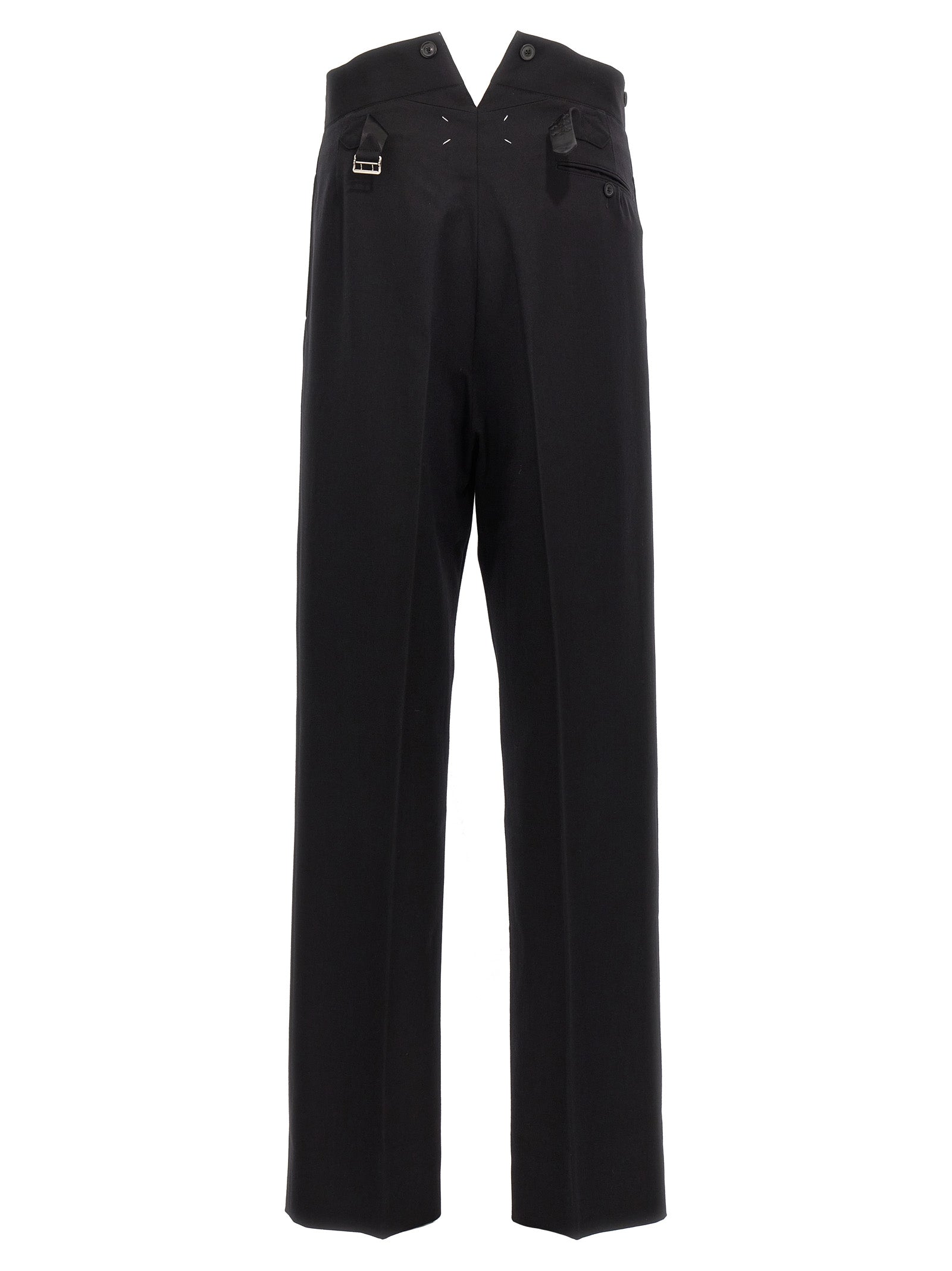 Maison Margiela Strap Wool Pants