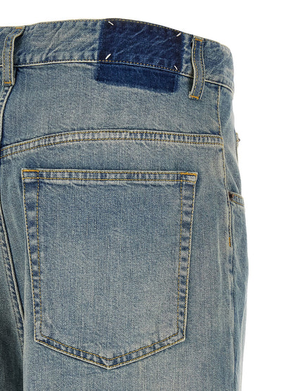Maison Margiela Wrap Asymmetric Closure Jeans